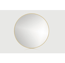 LED-Lichtspiegel Cordia ROUND LINE MIRROR rund 80x80 cm mit Alurahmen gold-thumb-0 LED-Lichtspiegel Cordia ROUND LINE MIRROR rund 80x80 cm mit Alurahmen gold-thumb-0