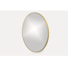 LED-Lichtspiegel Cordia ROUND LINE MIRROR rund 80x80 cm mit Alurahmen gold-thumb-2 LED-Lichtspiegel Cordia ROUND LINE MIRROR rund 80x80 cm mit Alurahmen gold-thumb-2