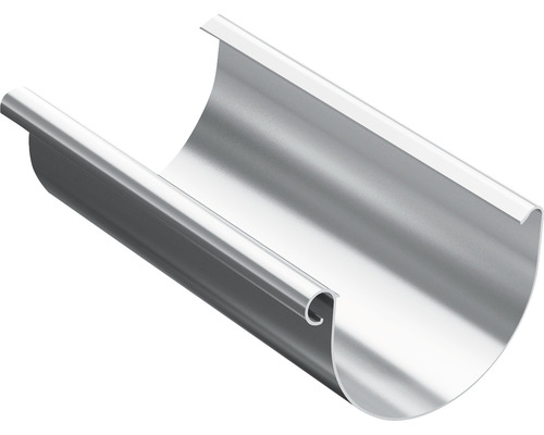 PRECIT Dachrinne Kunststoff Grau 75 mm, Länge 2000 mm Dachrinne aus Metall