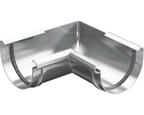 Dachrinnenwinkel aus Metall für die Dachentwässerung