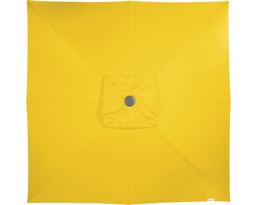 Quadratischer Sonnenschirm von oben