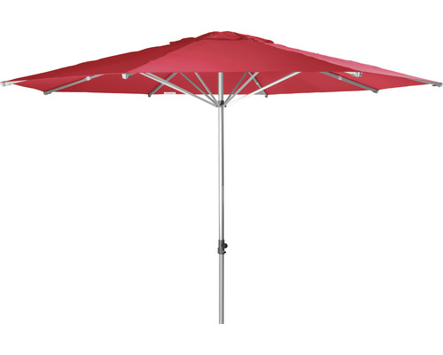 Sonnenschirm Mittelstockschirm Doppler Ø 400 cm Polyester 180 g/m² rot