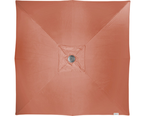 Quadratischer Sonnenschirm von oben