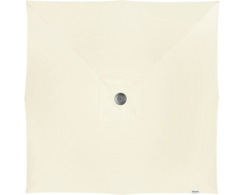 Quadratischer Sonnenschirm von oben