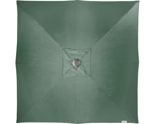 Quadratischer Sonnenschirm von oben