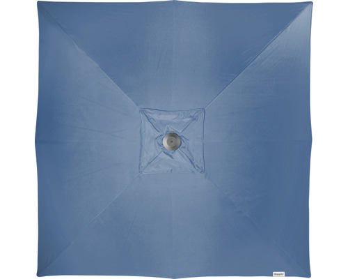 Quadratischer Sonnenschirm von unten