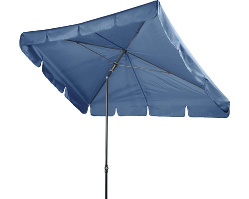 Quadratischer Sonnenschirm mit Stoffbespannung