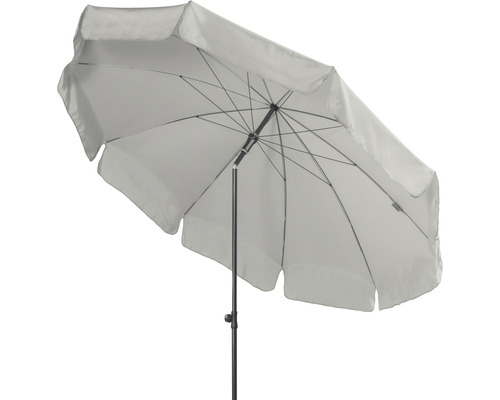 Geöffneter Sonnenschirm mit Gestell