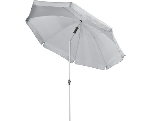 Offener Sonnenschirm mit Mittelstock