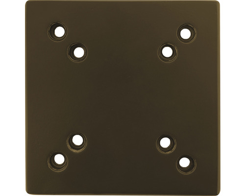 Quadratische Verbindungsplatte mit acht Löchern