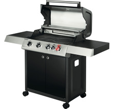 Gasgrill mit vier Brennern, Ablageflächen und Unterschrank