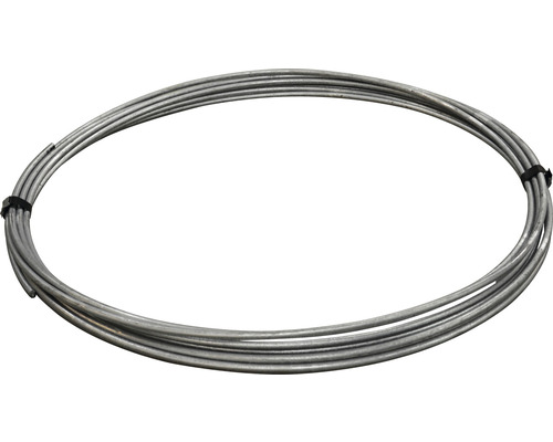 Bindedraht aus Metall, als Ring gebunden