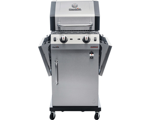 Char-Broil Gasgrill mit zwei Brennern und Seitenablagen
