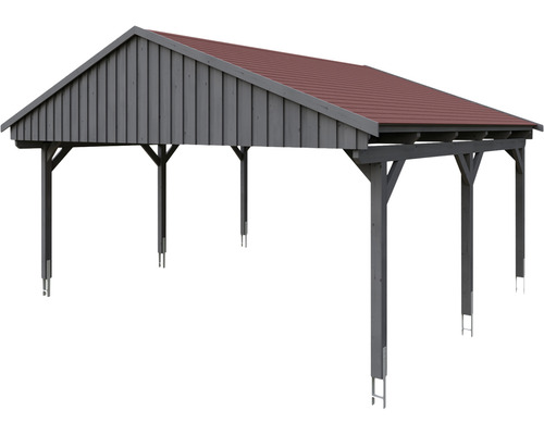 Freistehender Carport mit Dach