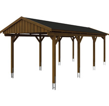 Holzcarport mit Dach