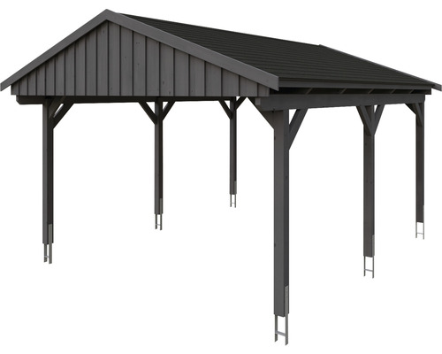 Holzcarport mit Dach