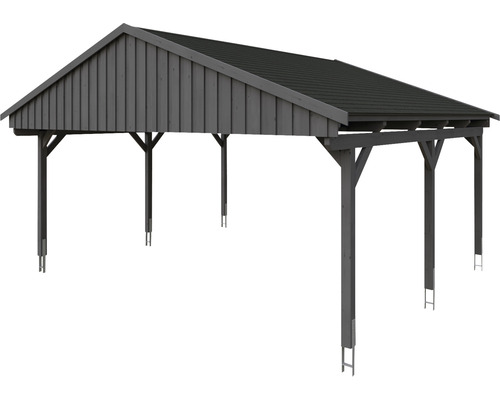 Holzcarport mit Dach