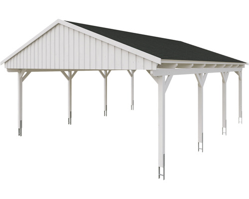 Holzcarport mit Dach