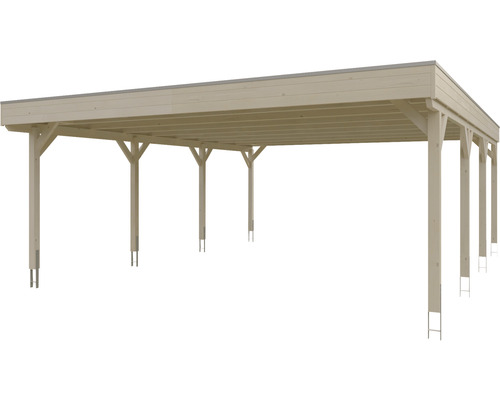 Holzcarport für den Außenbereich