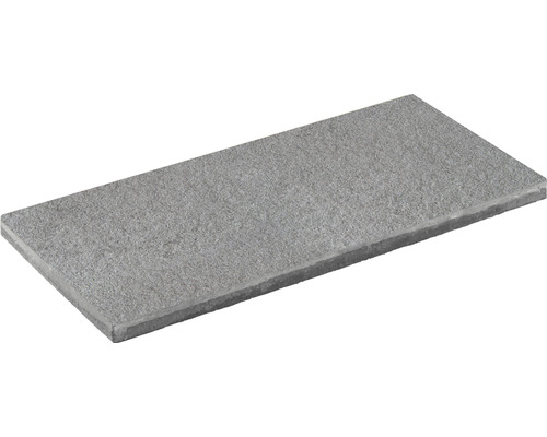 Beton Terrassenplatte iStone Luxury mittelgrau 80 cm x 40 cm x 4 cm Graue Gehwegplatte aus Beton