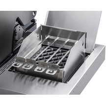 Grillspießhalter aus Edelstahl für Grill