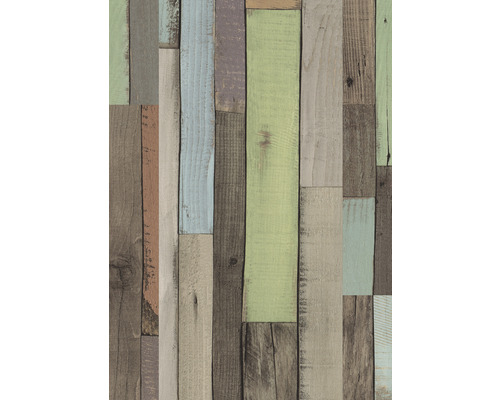 Tapete mit Holzplankenmuster