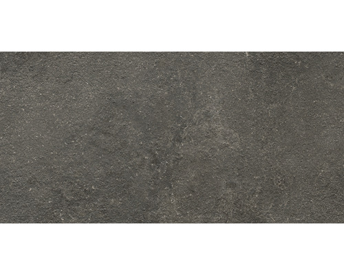 Dunkle Steinzeugfliese mit strukturierter Oberfläche