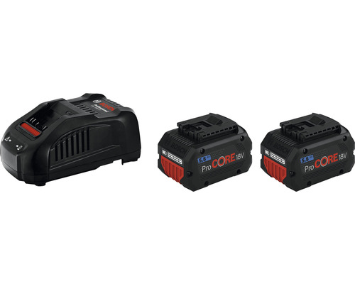 Akku-Set Bosch Professional 2x ProCORE 18 V 5,5 Ah Akkus inkl. Ladegerät