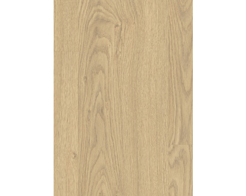 Nahaufnahme eines Laminatbodens mit Holzoptik