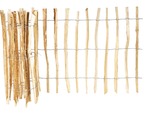 Staketen Rollzaun Haselnuss 500 x 120 cm natur Staketen Rollzaun Haselnuss 500 x 120 cm natur