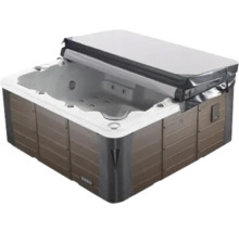 Aufblasbarer Whirlpool mit Abdeckung für den Außenbereich