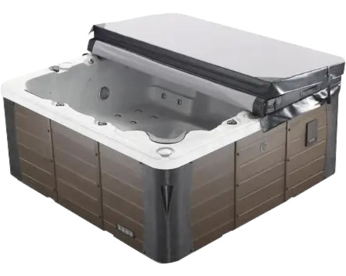 Aufblasbarer Whirlpool mit Abdeckung für den Außenbereich