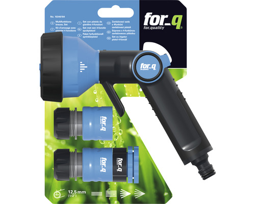 Mehrzweck-Brausegarnitur mit vier Funktionen von for-q
