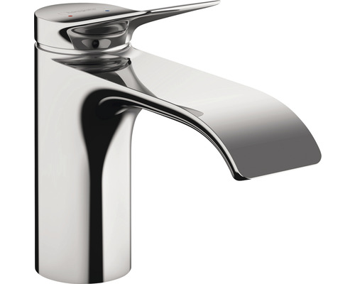 Waschtischarmatur hansgrohe Vivenis 80 mit Zugstangen-Ablaufgarnitur 75010000 chrom glänzend