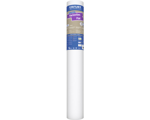 Erfurt Renoviervlies 1003705 Variovlies Flat Classic 170 g/m² 25 x 0,75 m Erfurt VarioVlies Flat Tapeten-Untergrund
