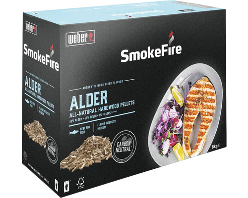 Holzpellets Weber SmokeFire Erle 8 kg