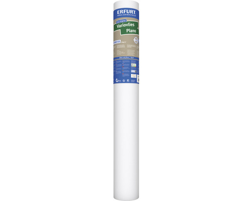 Erfurt Renoviervlies 1003704 Variovlies Plano Superweiß 150 g/m² 20 x 0,75 m Erfurt Varioflies Plano Roll Rauhfaser