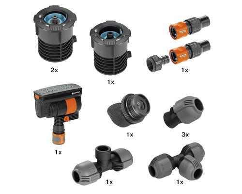 Gardena Micro-Drip-System Komponenten Set für die Gartenbewässerung