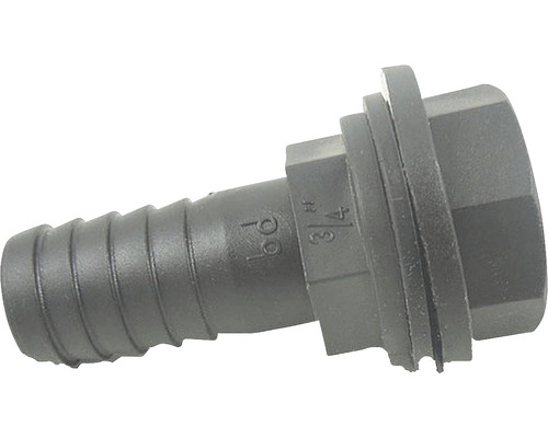 Schlauchverbinder aus Kunststoff mit 3/4 Zoll Größe