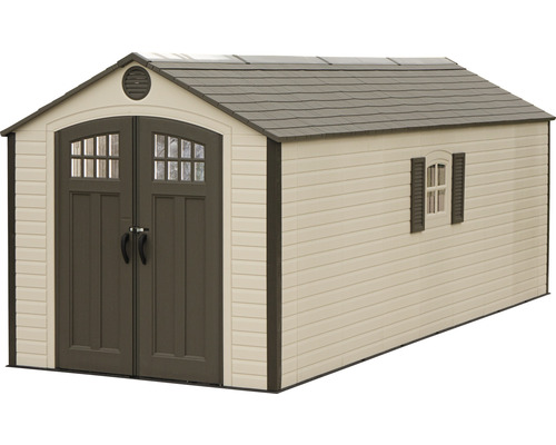 Geräteschuppen mit Doppeltür und Fenster