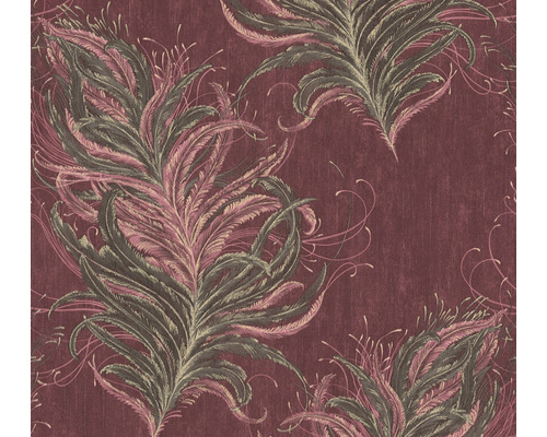 Vliestapete 38009-3 Mata Hari Federn rot Vliestapete 38009-3 Mata Hari Federn rot