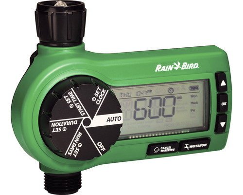 Rain Bird Bewässerungscomputer mit digitaler Anzeige und Einstellrad
