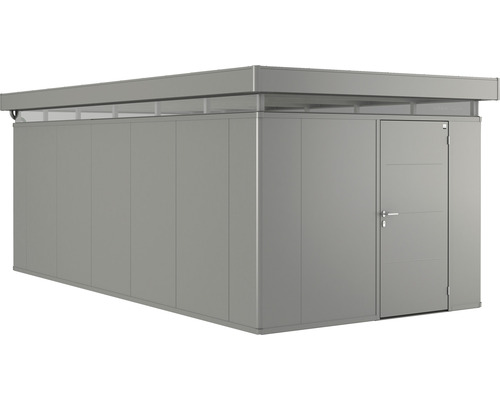 Gerätehaus Biohort CasaNova 3x6 Tür rechts 330 x 630 cm quarzgrau-metallic Gartenschuppen aus Metall mit Tür