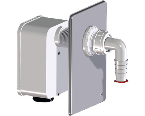 Komplettierset HL 4000.1 mit Einzelanschluss passend zu Unterputz-Rohbauset HL4000.0 Hebeanlage mit Rückstauverschluss und Anschlussrohr