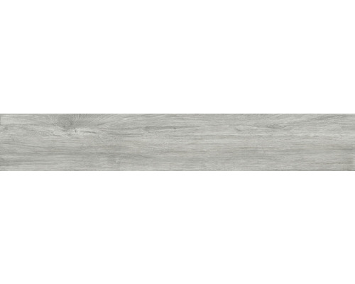 Feinsteinzeug Bodenfliese Count Grey 26x160 cm grau matt rektifiziert Feinsteinzeug Bodenfliese Count Grey 26x160 cm grau matt rektifiziert