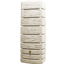 Wandtank 4rain Slim Stone Decor inkl. Auslaufhahn 500 l sandbeige