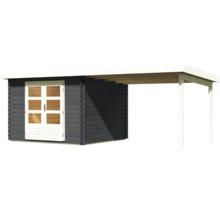 Gartenhaus mit Anbau aus Holz