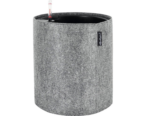 Pflanztasche Lechuza Trendcover Filz Ø 32 cm H 33 cm dunkelgrau Lechuza Pflanzgefäß mit Bewässerungssystem