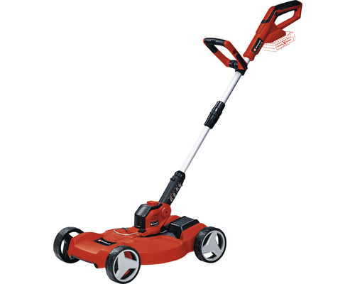 Akku Rasentrimmer inkl. Trimmer Cart Einhell Power X-Change GE-CT 18/28 Li ohne Akku und Ladegerät