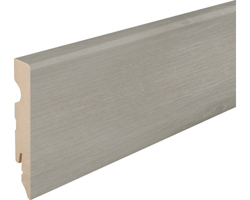 Sockelleiste FU084L Eiche Loft geräuchert FOEI60G foliert 2400 x 80 x 15 mm Fußleiste aus Holz